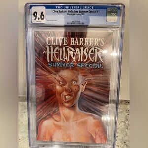 CGC Graded 9.6 Clive Barkers Hellraiser Summer Special  #1